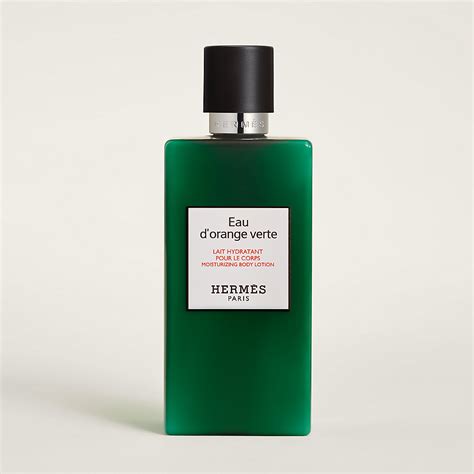 hermès orange verte body lotion